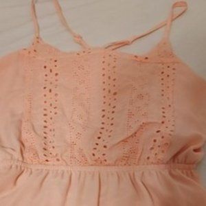 No Boundaries maxi long summer dress.  SZ XL  Pink Beach, Summer Days Eyelet